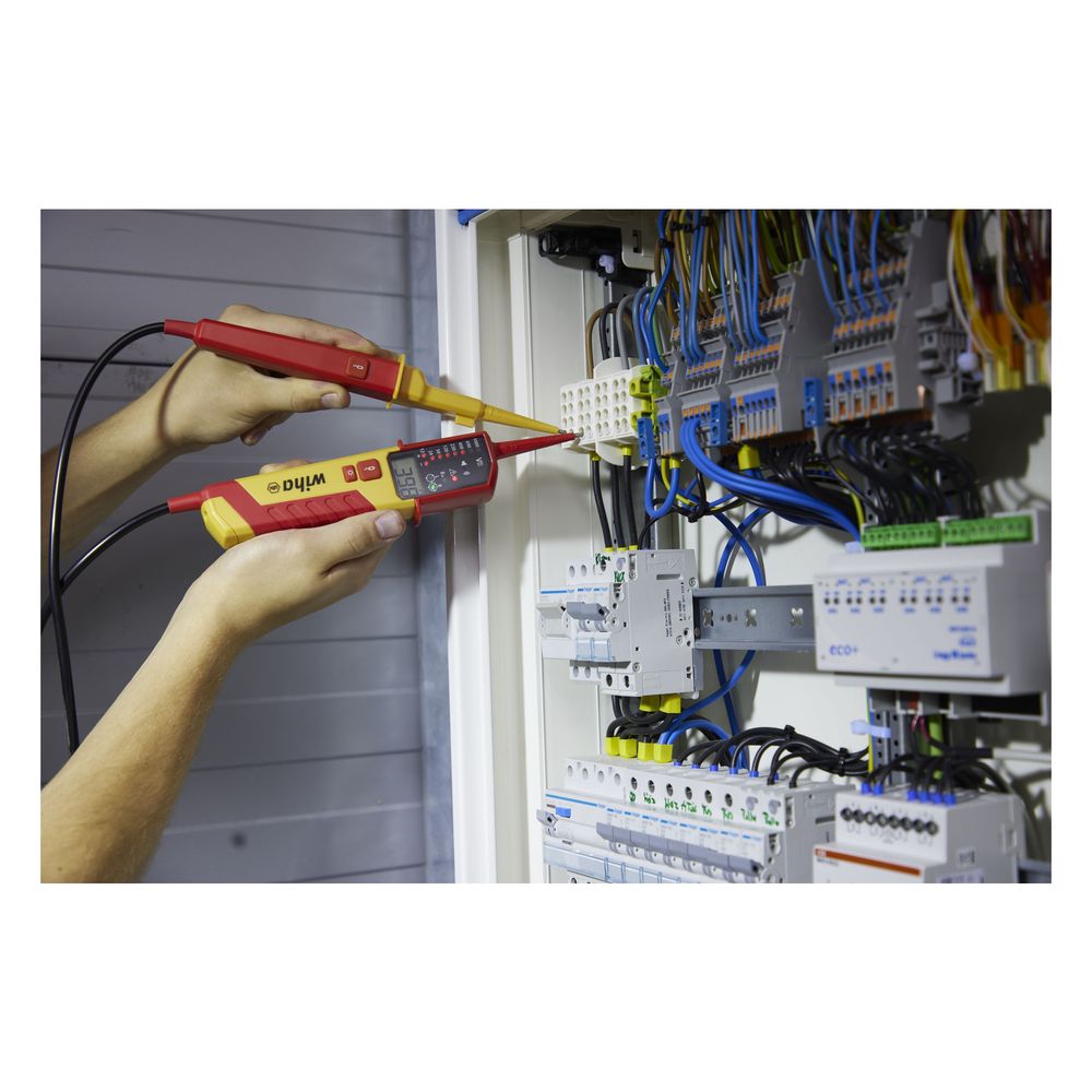 Wiha Spannungs- und Durchgangsprüfer SB25517, 0,5-1.000V AC, 282mm, LCD... WIHA-45217 4010995452179 (Abb. 9)