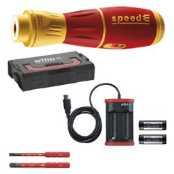 Wiha E-Schraubendreher speedE II 591T101, 0,4/1,0 Nm, 1.000V, 6-teilig... WIHA-44318 4010995443184 (Abb. 1)