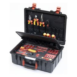 Wiha Werkzeugkoffer eMobility Set L, 62tlg, 45,7x36,7x18,3cm, Polypropylen... WIHA-45833 4010995458331 (Abb. 1)