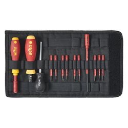 Wiha Drehmoment-Schraubendreher-Set TorqueVario-S electric 2872T13, 0,8-5,0 Nm, 13-tlg, 100... WIHA-40674 4010995406745 (Abb. 1)