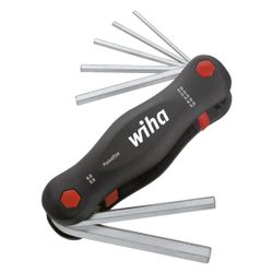 Wiha Sechskant-Klapphalter PocketStar SB351PG7, 2-8mm, Chrom-Vanadium-Molybdän-Stahl... WIHA-23041 4010995230418 (Abb. 1)