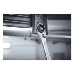 Wiha Doppelring-Ratschenschlüssel 4in1 SB3834-101, 10/13/17/19mm, 225mm, Chrom-Vanadium-Sta... WIHA-45421 4010995454210 (Abb. 1)