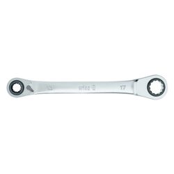 Wiha Doppelring-Ratschenschlüssel 4in1 SB3834-101, 10/13/17/19mm, 225mm, Chrom-Vanadium-Sta... WIHA-45421 4010995454210 (Abb. 1)