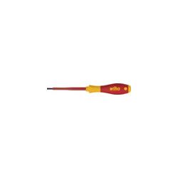 Wiha VDE-Schlitz-Schraubendreher SoftFinish electric 320N, 3,5x0,6x100mm, Chrom-Vanadium-Mo... WIHA-00822 4010995008222 (Abb. 1)