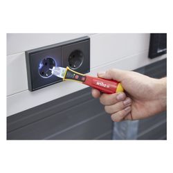 Wiha Spannungsprüfer Volt Detector 255-13, 12-1.000 V AC, CAT IV 1.000 V, 150x29x29mm... WIHA-43797 4010995437978 (Abb. 1)