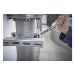 Wiha Ringratschen-Gabelschlüssel Set, 72 Zähne 8-19mm, Chrom-Vanadium-Stahl, 12tlg... WIHA-44661 4010995446611 (Abb. 1)