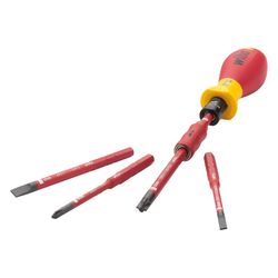 Wiha Drehmoment-Schraubendreher-Set TorqueVario-S electric, 0,8-5,0 Nm, 19-teilig, 2872T18... WIHA-36791 4010995367916 (Abb. 1)