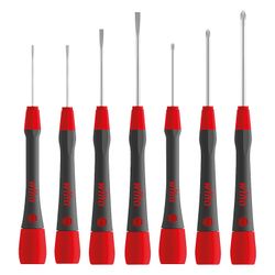 Wiha Elektroniker-Schraubendreherset PicoFinish, 7-teilig, Schlitz/Phillips, Chrom-Vanadium... WIHA-42991 4010995429911 (Abb. 1)