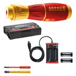 Wiha E-Schraubendreher speedE II 591T101, 0,4/1,0 Nm, 1.000V, 6-teilig... WIHA-44318 4010995443184 (Abb. 1)