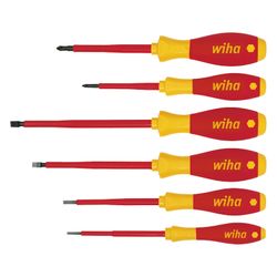 Wiha Schraubendrehersatz SoftFinish electric 320N K6, 1.000V, 6-tlg.... WIHA-00833 4010995008338 (Abb. 1)