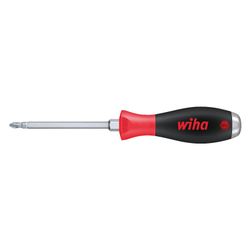 Wiha Pozidriv-Schraubendreher SoftFinish 532, PZ2 x 100mm, Sechskantklinge, mit Schlagkappe... WIHA-03246 4010995032463 (Abb. 1)