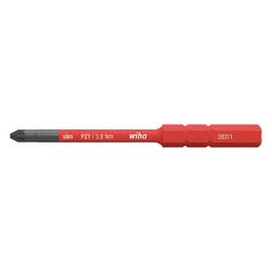 Wiha VDE-Pozidriv slimBit electric Vario 283112, PZ1, 75mm, 3,8 Nm... WIHA-34585 4010995345853 (Abb. 1)