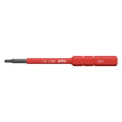 Wiha Innensechskant-Bit slimBit electric Vario 283118, 1,5mm, 75mm... WIHA-37222 4010995372224 (Abb. 1)