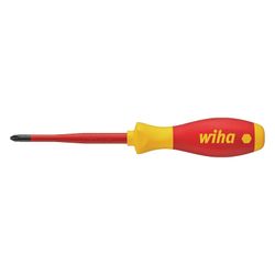 Wiha VDE-Phillips-Schraubendreher SoftFinish electric slimFix 3211, PH2, 100mm, Chrom-Vanad... WIHA-35394 4010995353940 (Abb. 1)