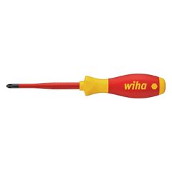 Wiha VDE-Pozidriv-Schraubendreher SoftFinish electric slimFix 3241, PZ1 80mm, Chrom-Vanadiu... WIHA-35395 4010995353957 (Abb. 1)
