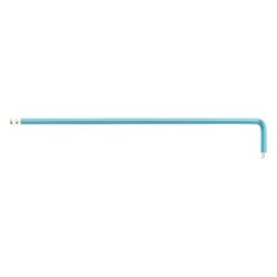 Wiha Stiftschlüssel 369F, SW 2,0mm, 101mm, lackiert, Hellblau... WIHA-41895 4010995418953 (Abb. 1)