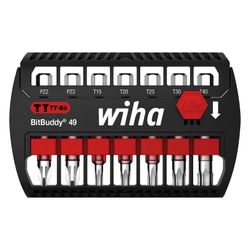 Wiha Bit-Set BitBuddy TY-Bit, 49mm, 1/4", 7-teilig... WIHA-42118 4010995421182 (Abb. 1)