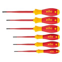 Wiha VDE-Schraubendreher-Set SoftFinish electric slimFix, 6-teilig, 32540... WIHA-41245 4010995412456 (Abb. 1)