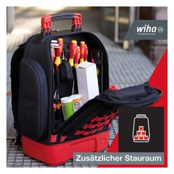 Wiha Werkzeugrucksack mechanic, 385x530x260mm, 7,4kg, 41-teilig... WIHA-45529 4010995455293 (Abb. 1)
