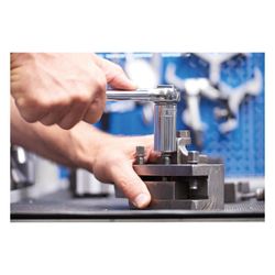 Wiha Steckschlüssel-Einsatz Gripper, 3/8", 7-19mm, 80Nm, DIN 3120 Form C 10, Stahl... WIHA-09400 4010995094003 (Abb. 1)