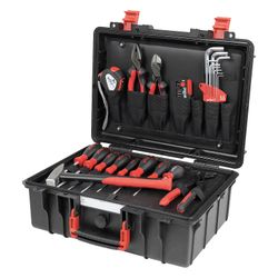 Wiha Werkzeugkoffer Basic Set L mechanic, 35-teilig, IP 67, 457x367x183mm, Polypropylen... WIHA-45531 4010995455316 (Abb. 1)