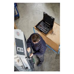 Wiha Steckschlüssel-Set 1/4" und 1/2", 60tlg, 33397... WIHA-44685 4010995446857 (Abb. 1)