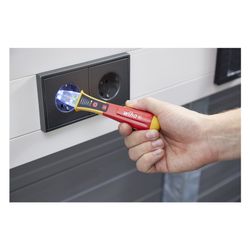 Wiha Spannungsprüfer Volt Detector 255-13, 12-1.000 V AC, CAT IV 1.000 V, 150x29x29mm... WIHA-43797 4010995437978 (Abb. 1)