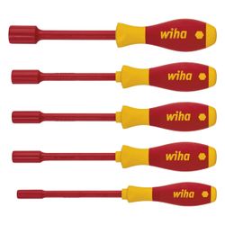 Wiha Steckschlüsselsatz SoftFinish electric 322 K5, 5,5-13mm, 125mm, 5-teilig... WIHA-29466 4010995294663 (Abb. 1)