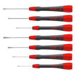 Wiha Elektroniker-Schraubendreherset PicoFinish, 7-teilig, Schlitz/Phillips, Chrom-Vanadium... WIHA-42991 4010995429911 (Abb. 1)