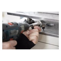 Wiha Winkelschrauber 105 Grad, 1/4" Schnellwechselhalter, 165mm, 57Nm, Druckgussgehäuse mat... WIHA-32310 4010995323103 (Abb. 1)