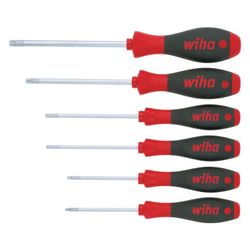 Wiha Innensechsrund-Schraubendreher-Satz SoftFinish 362K6, T10-T40, 80-130mm, 6-tlg.... WIHA-07155 4010995071554 (Abb. 1)