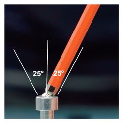 Wiha Stiftschlüssel 369F, SW 2,0mm, 101mm, lackiert, Hellblau... WIHA-41895 4010995418953 (Abb. 1)