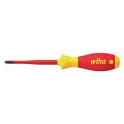 Wiha Schraubendreher SoftFinish electric slimFix 3271, SL/PH2 x 100 mm, 218 mm, Chrom-Vanad... WIHA-35503 4010995355036 (Abb. 1)