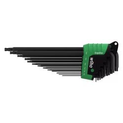 Wiha Winkelschlüssel-Set ErgoStar, 14-teilig, schwarzoxidiert... WIHA-36487 4010995364878 (Abb. 1)