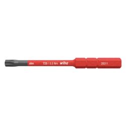 Wiha Innensechsrund-slimBit slimVario T25, 75mm, 1.000V, Chrom-Vanadium-Stahl, 283115... WIHA-36071 4010995360719 (Abb. 1)