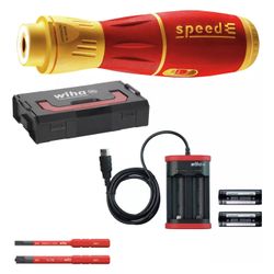 Wiha E-Schraubendreher speedE II 591T101, 0,4/1,0 Nm, 1.000V, 6-teilig... WIHA-44318 4010995443184 (Abb. 1)