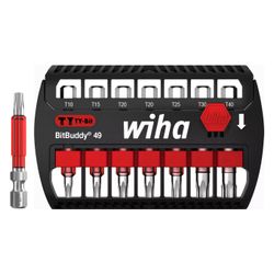 Wiha Bit-Set BitBuddy TY-Bit Innensechsrund, 49mm, 1/4"... WIHA-42115 4010995421151 (Abb. 1)