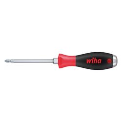 Wiha Pozidriv-Schraubendreher SoftFinish 532, PZ2 x 100mm, Sechskantklinge, mit Schlagkappe... WIHA-03246 4010995032463 (Abb. 1)