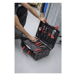 Wiha Werkzeugkoffer Basic Set L mechanic, 35-teilig, IP 67, 457x367x183mm, Polypropylen... WIHA-45531 4010995455316 (Abb. 1)