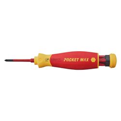 Wiha Magazin-Bithalter PocketMax electric, 75mm 1.000V, 4-teilig, SB283109040... WIHA-45296 4010995452964 (Abb. 1)