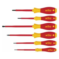 Wiha Schraubendrehersatz SoftFinish electric 320N K6, 1.000V, 6-tlg.... WIHA-00833 4010995008338 (Abb. 1)
