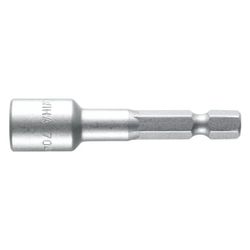 Wiha Steckschlüsseleinsatz 7044M, 1/4" Antrieb, 13,0mm, 55mm... WIHA-04631 4010995046316 (Abb. 1)