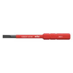 Wiha Schlitz-Bit slimBit electric, 75mm, 3,0x0,5mm, 283110... WIHA-34579 4010995345792 (Abb. 1)