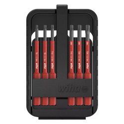 Wiha Bit-Set slimBit electric SB2831B501, 75mm, 6-teilig... WIHA-43153 4010995431532 (Abb. 1)