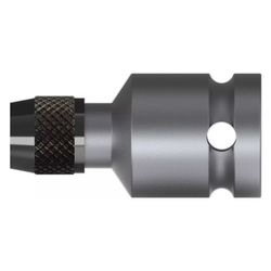 Wiha Bitadapter 1/2" Vierkant x 1/4" Sechskant, 57mm, mit Schnellwechselfutter... WIHA-01930 4010995019303 (Abb. 1)