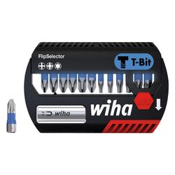 Wiha Bitset FlipSelector T-Bit, 25mm, 1/4", 13-teilig, 41462... WIHA-41824 4010995418243 (Abb. 1)