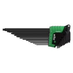 Wiha Stiftschlüssel-Set ErgoStar 366RHZ13, 13-teilig, Schwarzoxidiert... WIHA-36503 4010995365035 (Abb. 1)