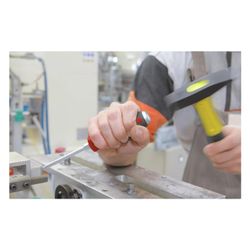 Wiha Schlitz-Schraubendreher SoftFinish 530, 100x213mm, SL 5,5x1,0mm, mit Schlagkappe... WIHA-03225 4010995032258 (Abb. 1)