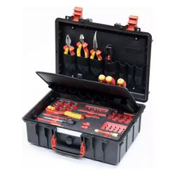 Wiha Werkzeugkoffer eMobility Set L, 62tlg, 45,7x36,7x18,3cm, Polypropylen... WIHA-45833 4010995458331 (Abb. 1)