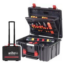 Wiha Werkzeugkoffer XL 2 Trolley electric, 60-teilig, Polypropylen, 9300-70203... WIHA-45795 4010995457952 (Abb. 1)